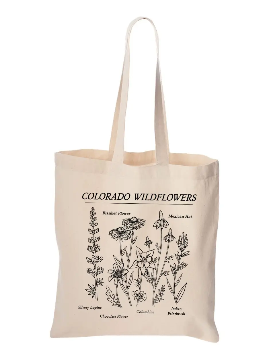 Colorado Wildflowers Tote Bag