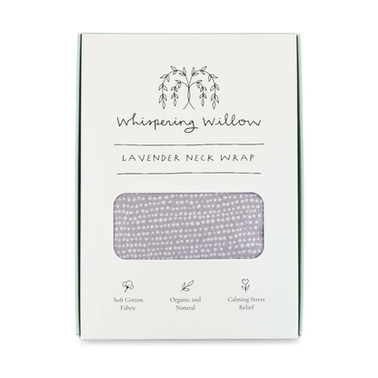 Lavender Neck Wrap | Tranquil Gray - Boxed