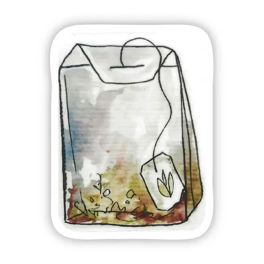 Watercolor Teabag | Sticker