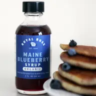 Blueberry Simple Syrup - organic - 8 oz | Royal Rose