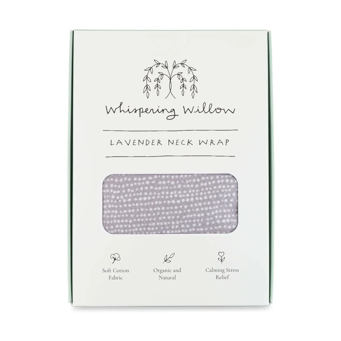 Lavender Neck Wrap | Tranquil Gray - Boxed