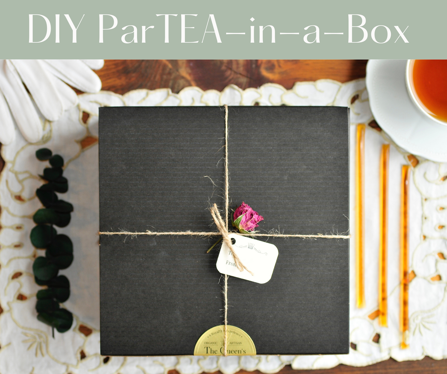 ParTEA-in-a-Box | DIY Tea Kit for 20 people