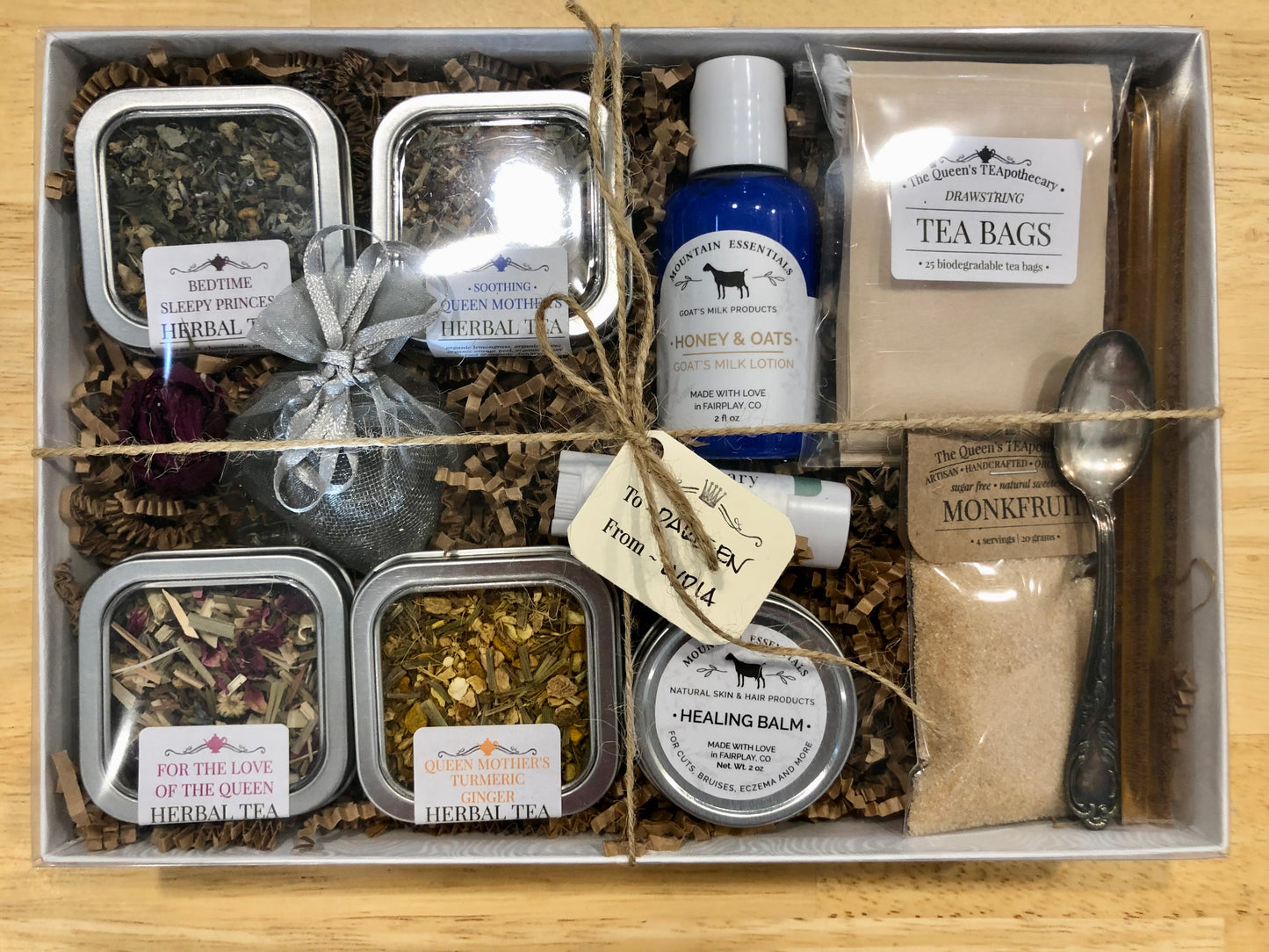 Get Well Gift Collection | Tea & Bath Gift Set