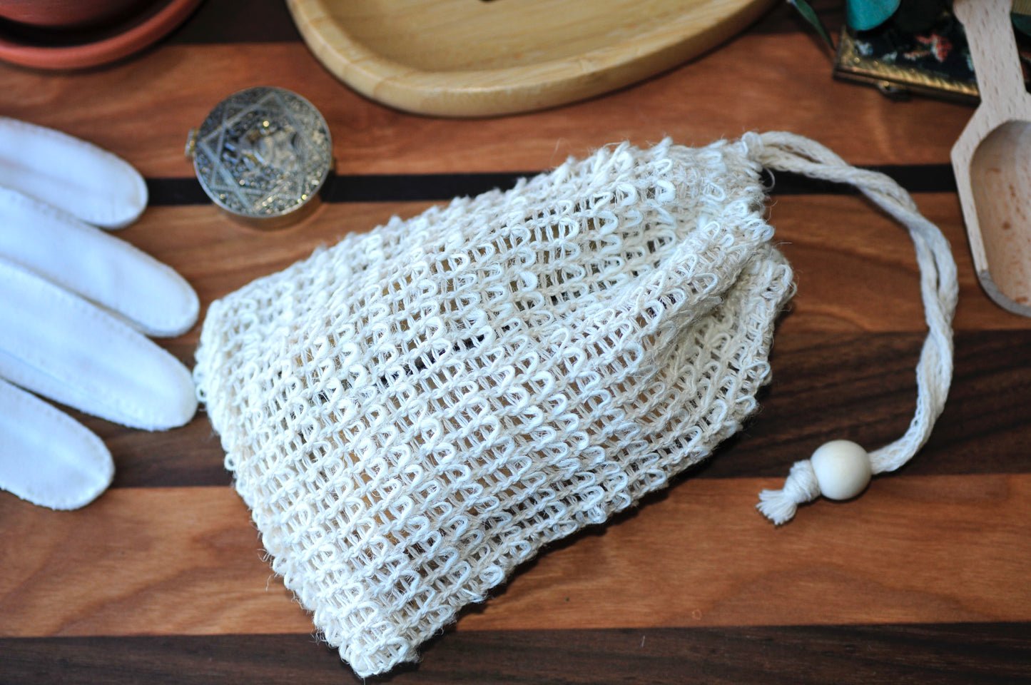 Soap Lather Bag