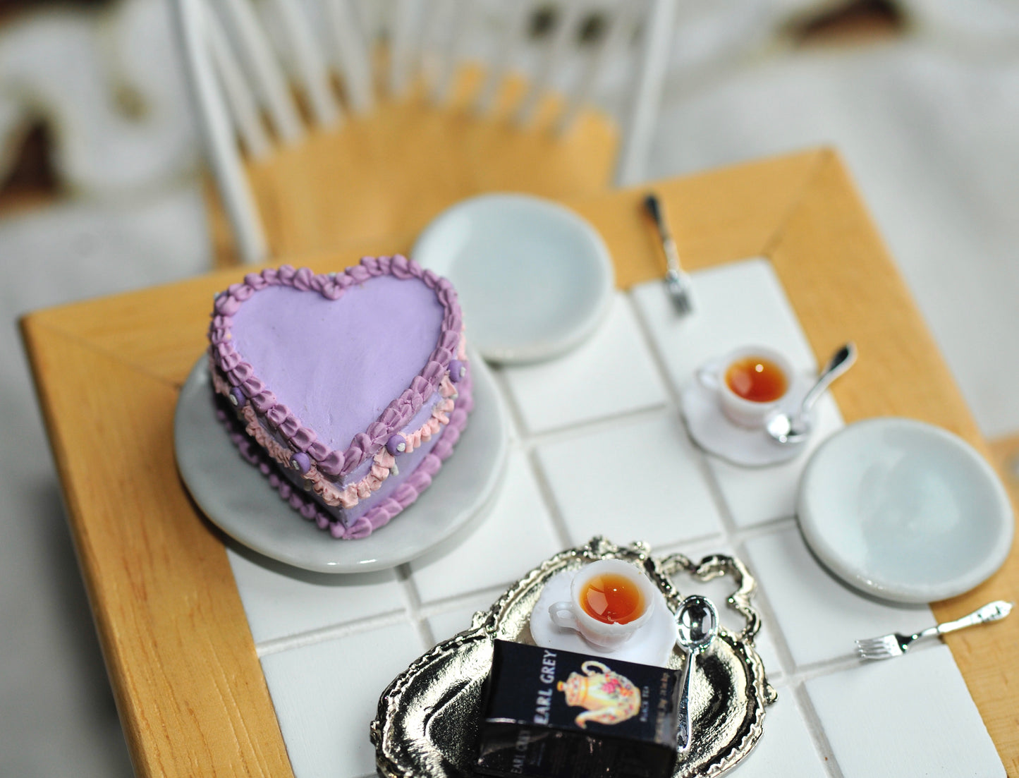 Purple Heart Cake