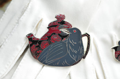 Pin - Raven Teapot and Teacup