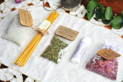 Single Tea Samples Kit | Herbal Variety | 4 Organic Tea Samples