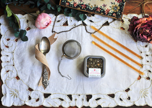 Organic Loose Tea in Tin & Infuser Gift Set