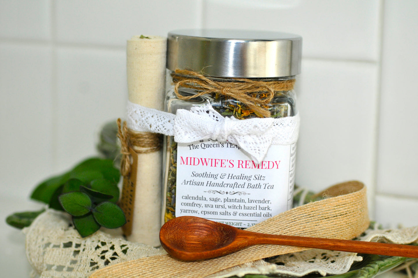 Bath Tea | Midwife's Remedy | Calendula & Witch Hazel