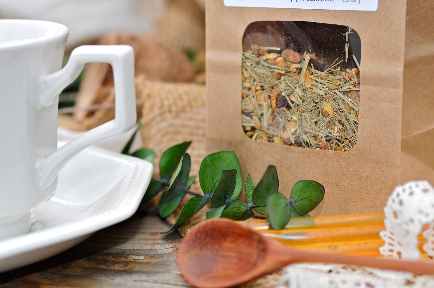 Queen Mother's herbal infusion | Citrus & Cinnamon