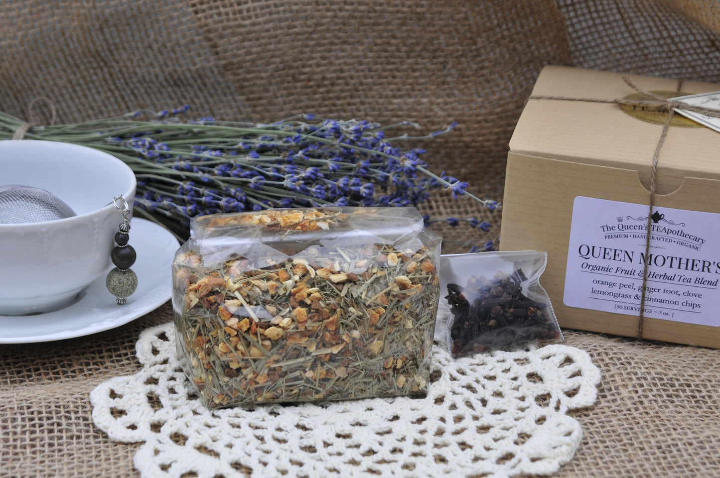 Queen Mother's herbal infusion | Citrus & Cinnamon