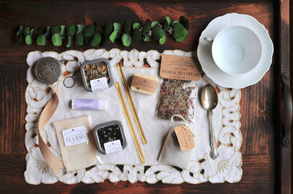 Lavender Collection | Tea Tins & Steam Sampler Gift Set