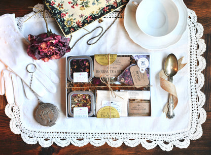 Rose Collection | Tea Tins & Steam Sampler Gift Set